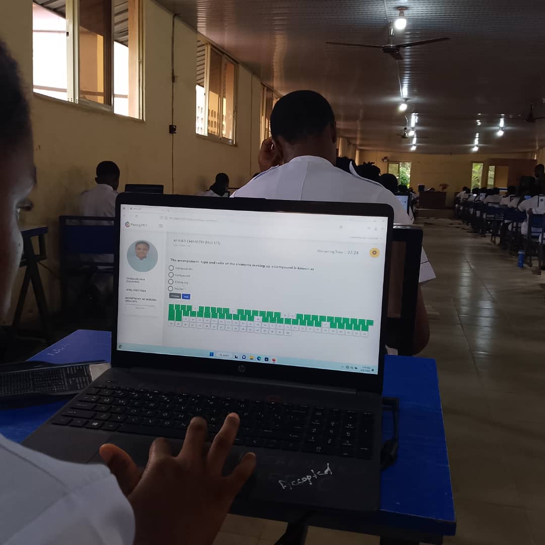 Exam monitoring dashboard